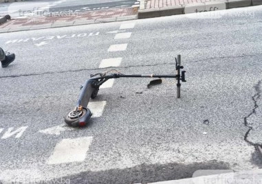 С положителна проба за метадон е тротинеткаджията от катастрофата в Каменица