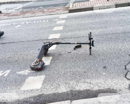 С положителна проба за метадон е тротинеткаджията от катастрофата в Каменица