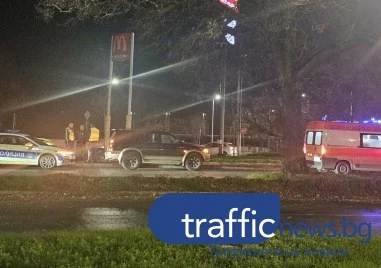 Блъснаха жена на пешеходна пътека в Пловдив