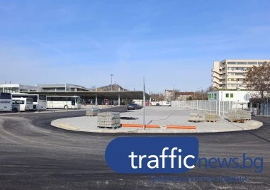 Приключи асфалтирането около автогара „Родопи, предстои отклоняване на движението