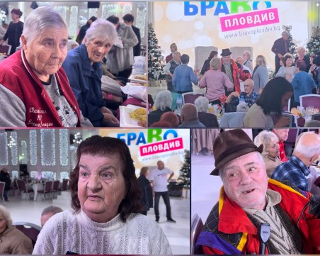 Историите на забравените: Как една празнична вечер стопли сърцата на самотни пловдивчани ВИДЕО