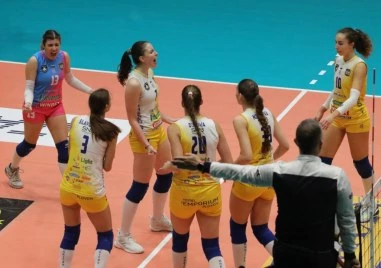 Шампионът на България по волейбол за жени Марица Пловдив постигна