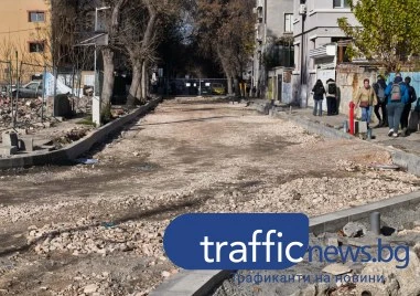 Започна асфалтирането на уличната инфраструктура от северната страна на пробива