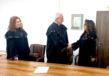 Съдия Веселин Хаджиев пое официално ръководството на Наказателното отделение и