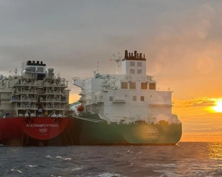 Пристигна вторият танкер с втечнен газ от САЩ за България