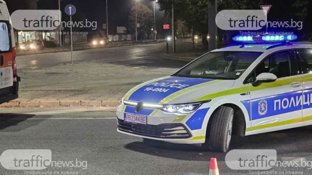 Тойота се вряза в стълб в Кършияка, 21-годишен е в болница