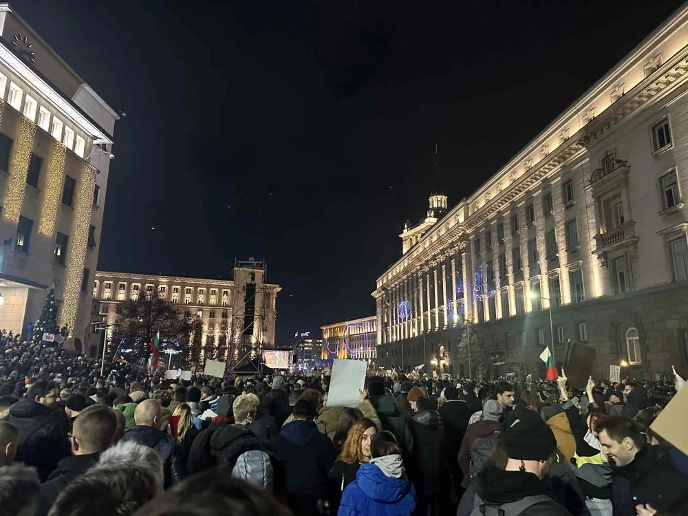 СДВР: 57 задържани на протеста в София, от тях 24 - с предишни криминални прояви