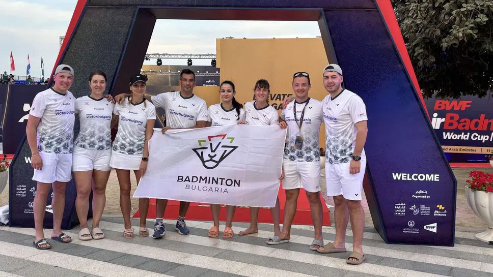 Четвъртфинал за България на Световното по еър бадминтон в Дубай
