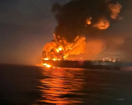 Киев: Русия удари турски товарен кораб в Черно море