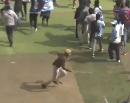 Тотален хаос и бой при визитата на Меси в Индия