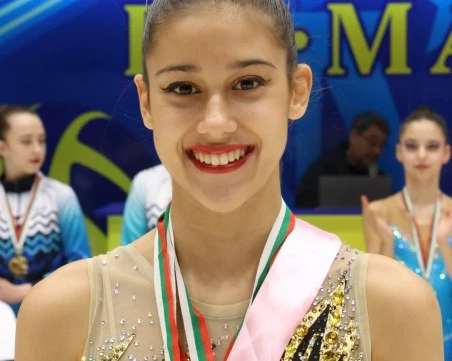 Деа Георгиева от Спартак спечели турнира по художествена гимнастика 