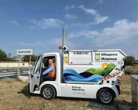 Пилотният проект за разделно събиране на отпадъци в Община Марица отчита отлични резултати