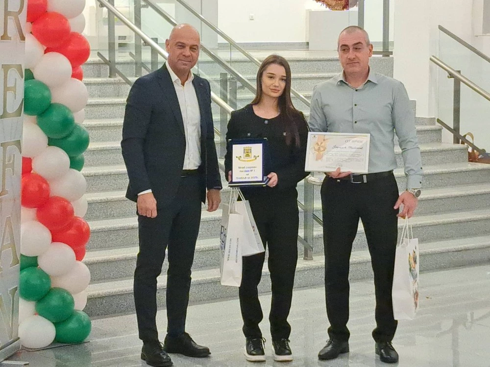 Най-добрият спортен талант на Пловдив Бояна Костадинова: Радостна съм от това признание, мечтата ми е да участвам на Олимпиада