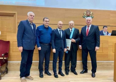 Отличиха инж. Тодор Петков като почетен гражданин на град Пловдив