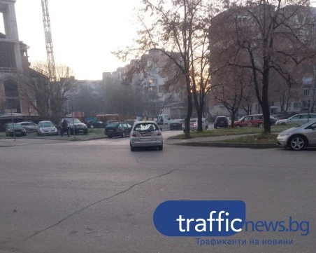 Безумно паркиране в „Тракия