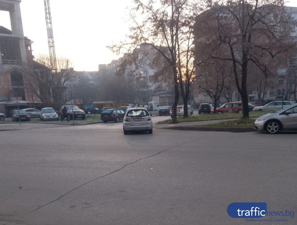 Безумно паркиране в „Тракия