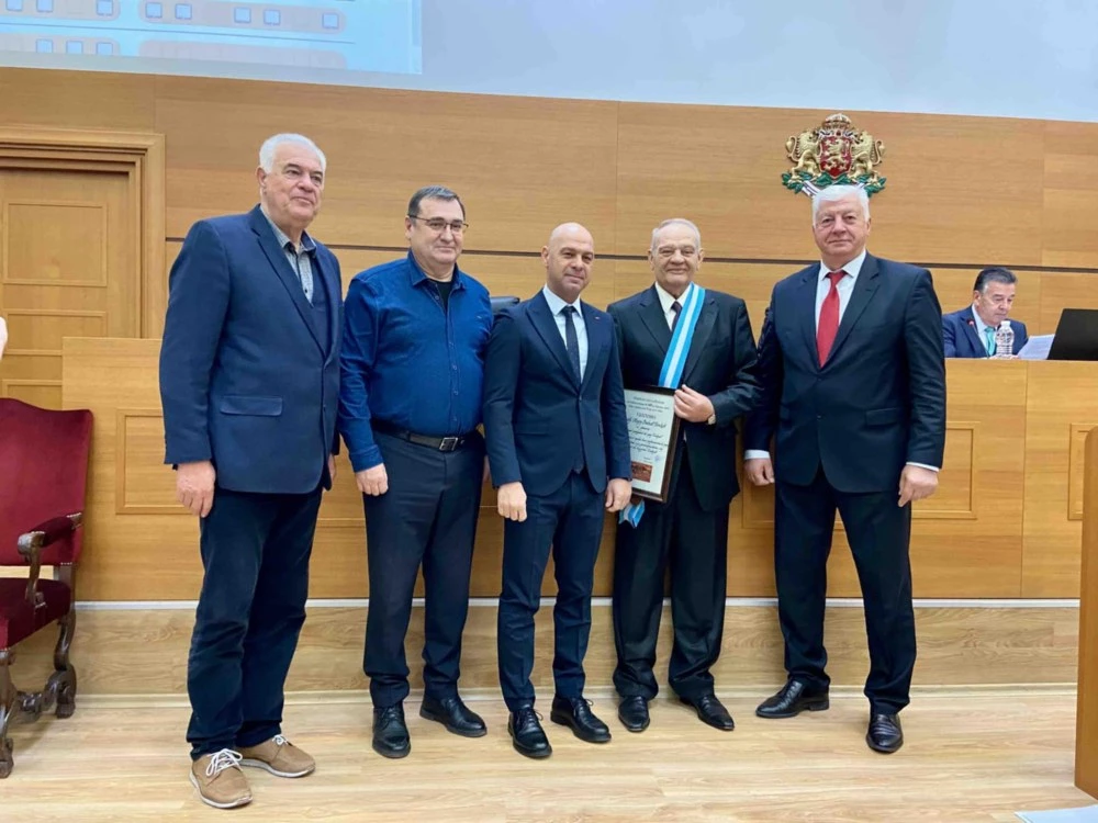 Отличиха инж. Тодор Петков като почетен гражданин на град Пловдив