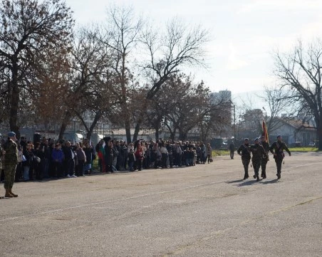 83-ма военнослужещи от СКСО положиха военна клетва в Пловдив