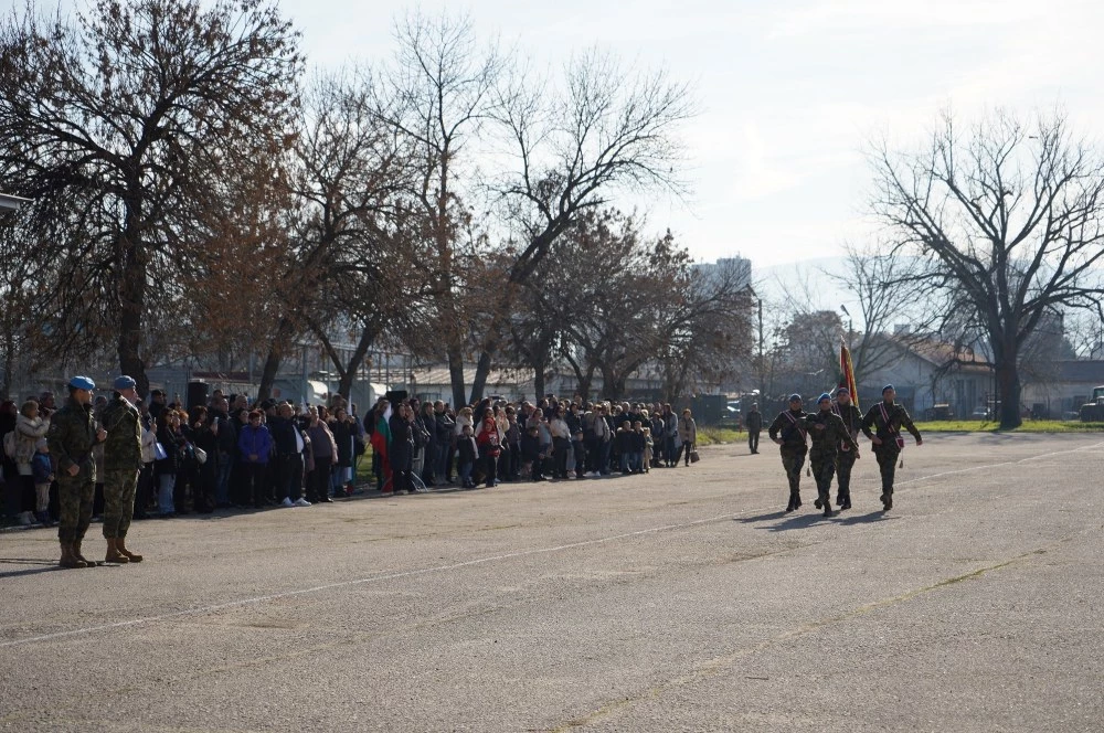 83-ма военнослужещи от СКСО положиха военна клетва в Пловдив