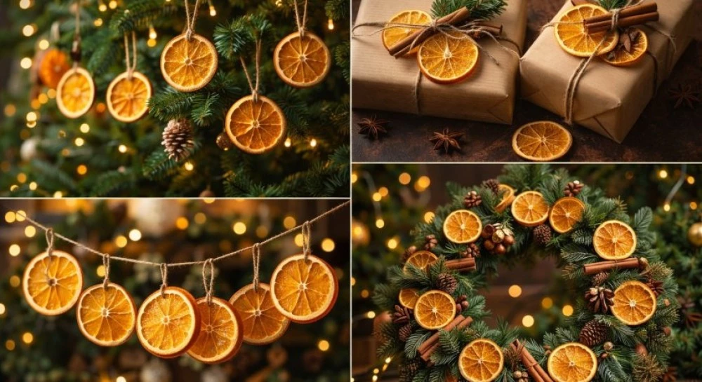 Сушените портокали – най-популярният коледен тренд