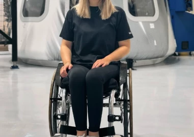 Човек в инвалидна количка за първи път летя в космоса