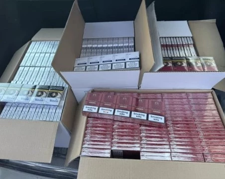 40 милиона къса цигари са открити и иззети на 