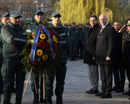 Росен Желязков поздрави служителите на „Гранична полиция