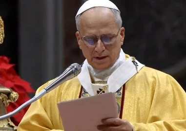 В първата си коледна проповед Папа Лъв Четиринадесети осъди условията