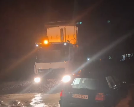 Обявиха частично бедствие в наводненото село Гелеменово, МВР: няма опасност за хората