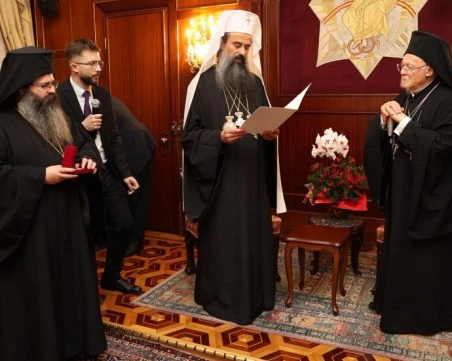 Започна мирното посещение на патриарх Даниил във Вселенската патриаршия