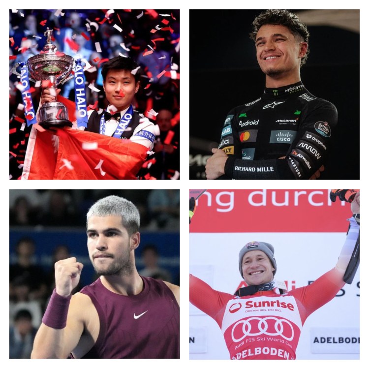 Исторически триумф във Формула 1 и снукъра, размяна във водачеството в тениса