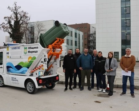 Община Марица ще използва шести електроавтомобил за сметосъбиране