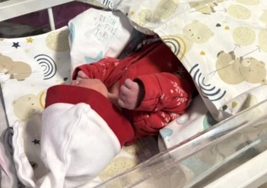 Първото бебе в Пловдив за 2026 година е момиченце което