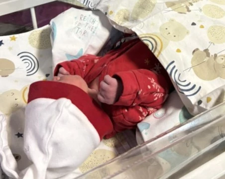 Първото бебе за 2026 г. в Пловдив е момиченце