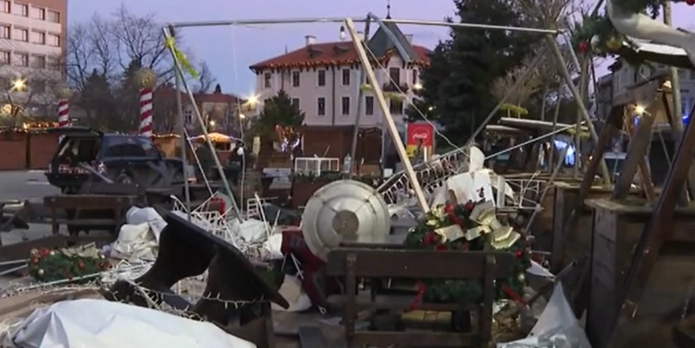 Над сто сигнала за щети и паднали дървета след ураганния вятър във Враца