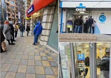 Опашки, нерви и чанти със стотинки: Пловдивчани щурмуват банките в първия работен ден на годината
