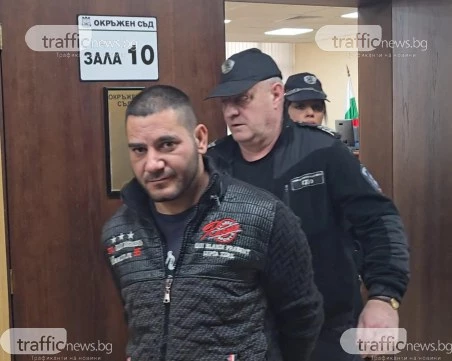 20 пъти осъжданият Васил, обрал казино с нож в пловдивско село, не призна вина
