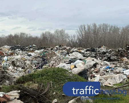 Огромно сметище се появи в поречието на Марица, кметът на „Източен