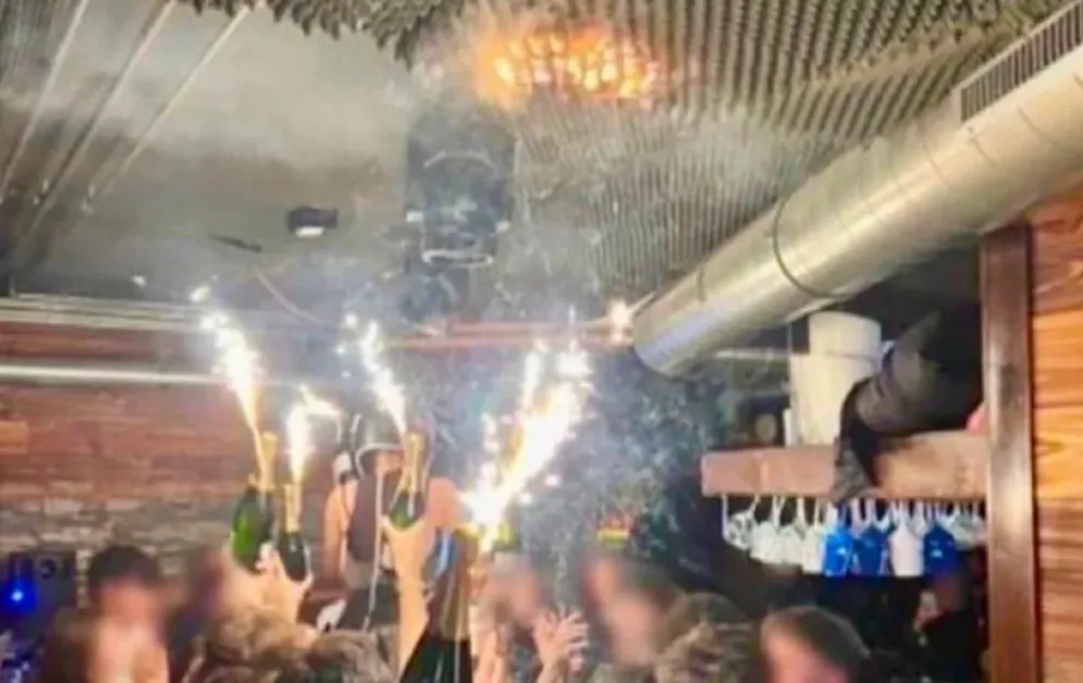 Собственичката на луксозния бар Le Constellation в швейцарския курорт Кран