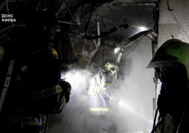 Руски дронове срещу Киев: Загинали, ранени и пожари