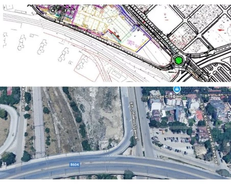 Община Пловдив иска имот от НКЖИ, за да изгради кръгово край новия мол на Сточна гара