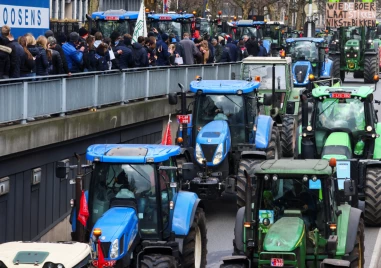 Белгийските фермери на протест заради споразумението на ЕС с Меркосур