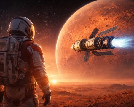Ядрен двигател може да съкрати пътя на човека до Марс почти наполовина