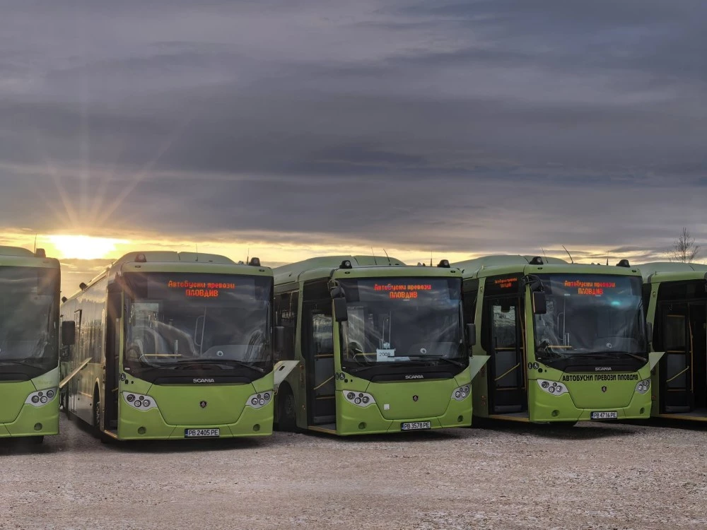 Оборудват новите 100 автобуса в Пловдив, които ще тръгнат, ако „Автобусни превози