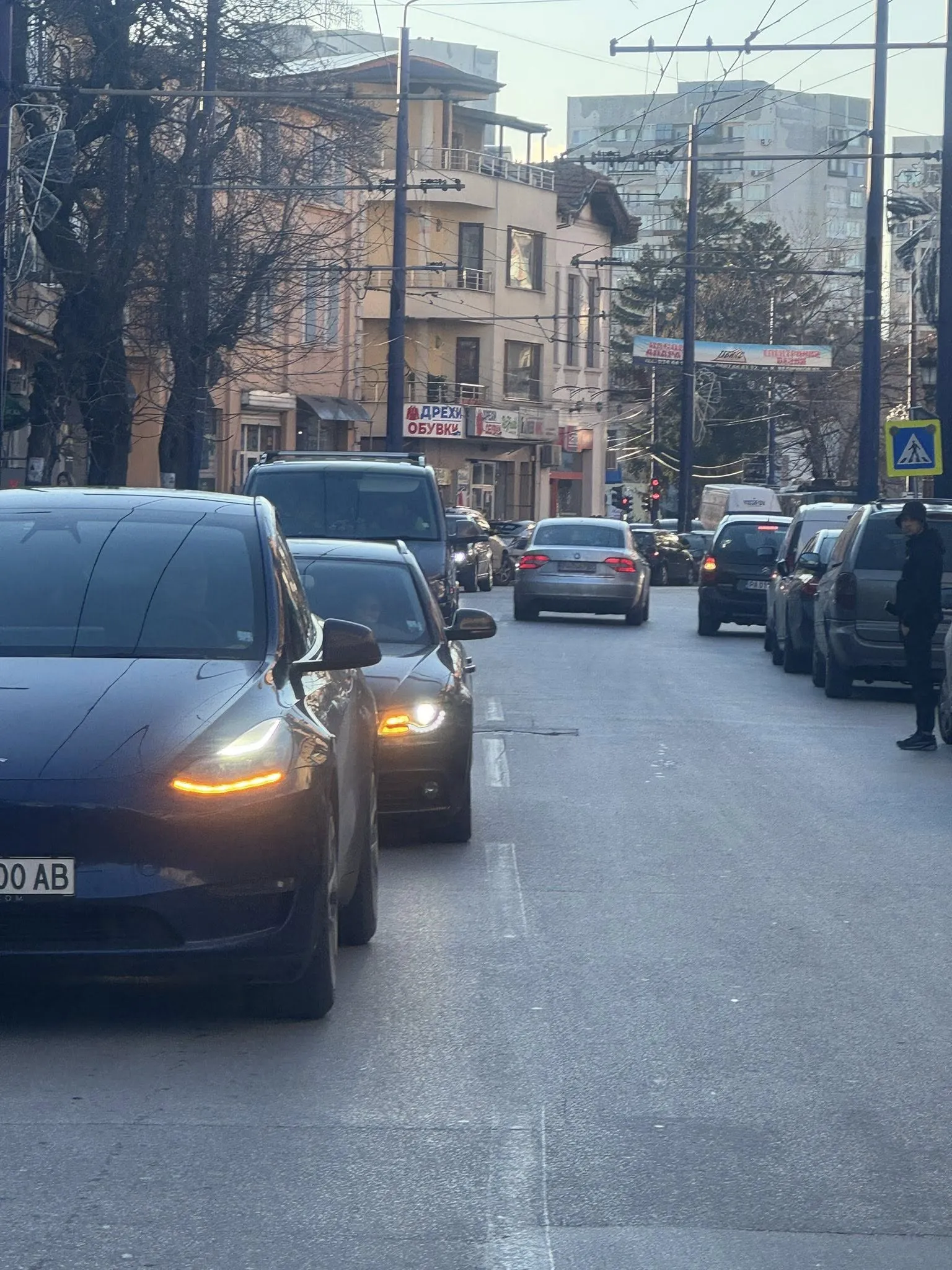 Потресаващ инцидент е станал вчера в Пазарджик На булевард България в