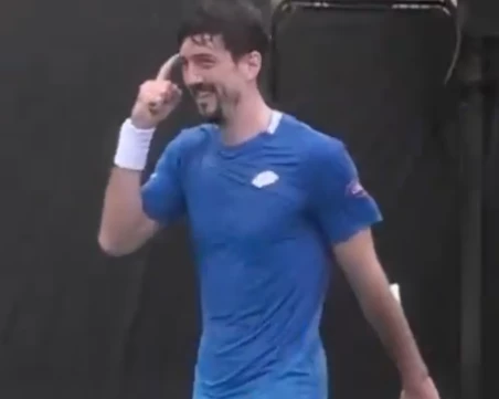 Куриоз! Тенисист се обърка, че е спечелил, а накрая загуби