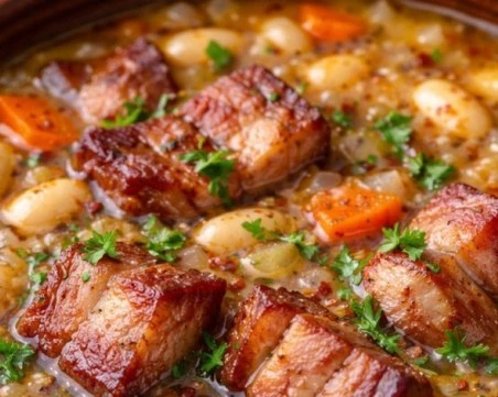 Как да си приготвим бобена чорба с пушени гърди