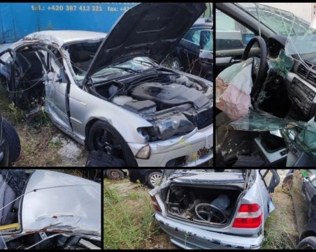 ЧСИ продава БМВ-то на Петър Маринашки от зверската катастрофа край Кадиево