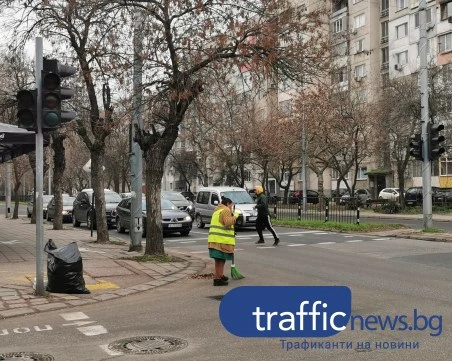 Светофарът на натоварено кръстовище в Пловдив отказа