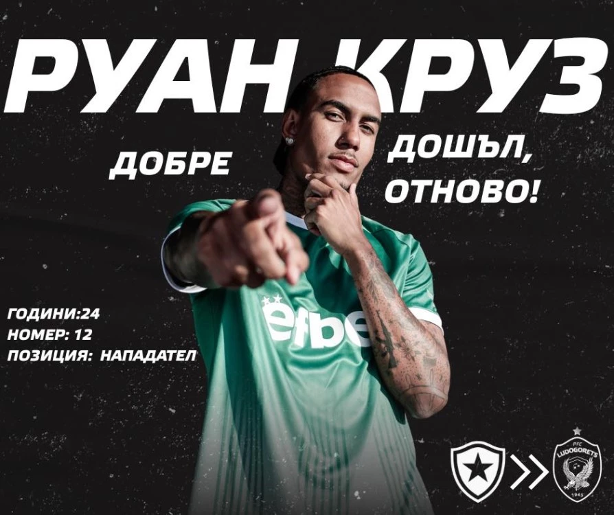 Лудогорец официално си върна Руан Секо